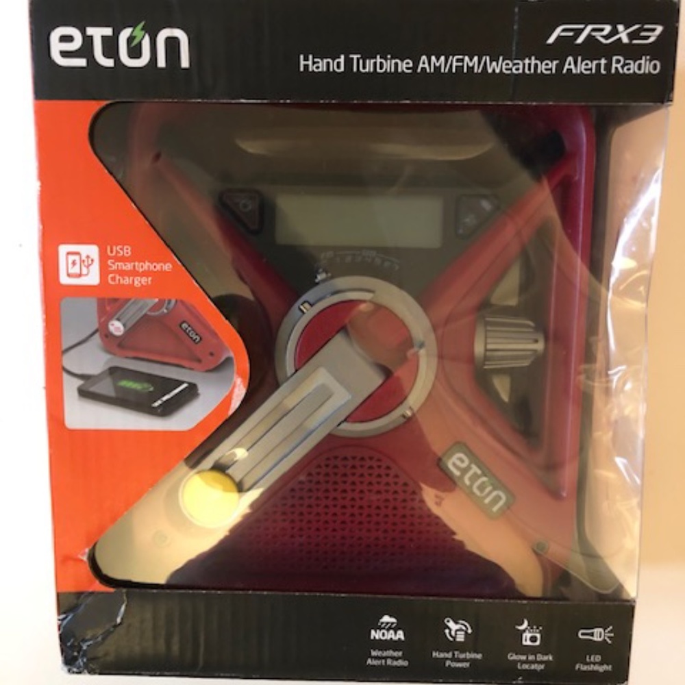 Eton Hand Turbine AM/FM WEATHER ALERT RADIO